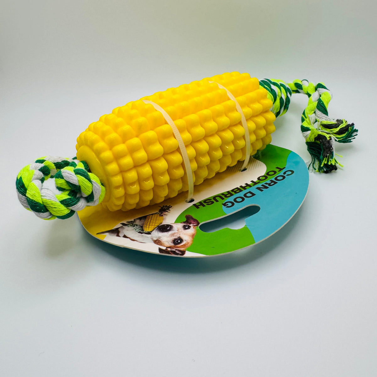 Corn Dog Chew Toy for Aggressive Chewers
