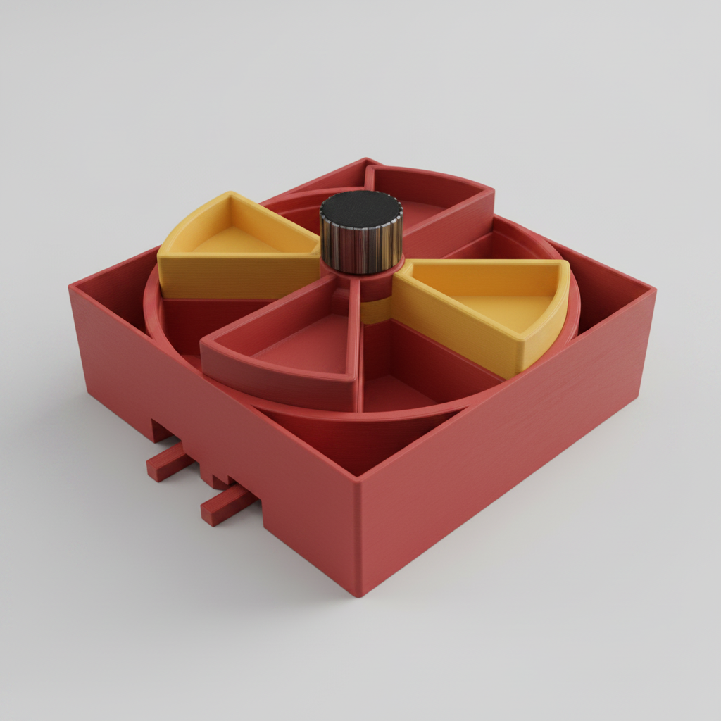 Multi-Layer Puzzle Feeder Module | Interactive Pet Enrichment