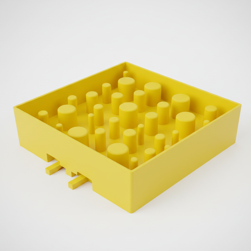 Slow Feeder Bowl Module | Anti-Gulp Feeding Solution