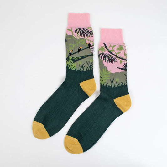 Green Pink Safari
