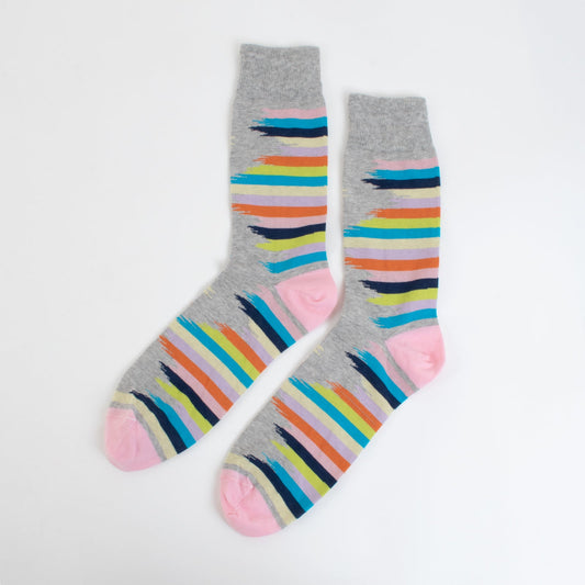 Grey Grunge Stripes