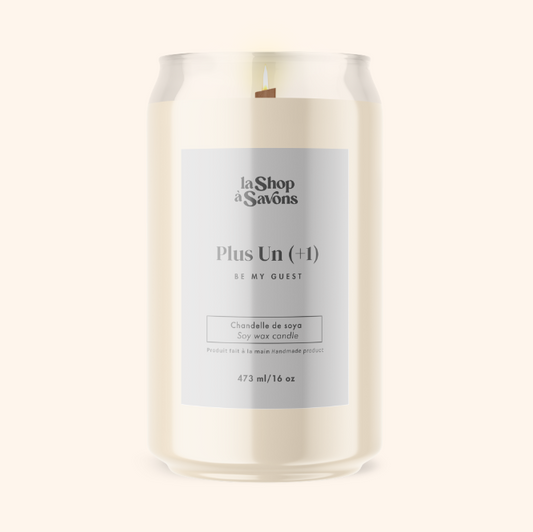 Chandelle de soya 16 oz - Plus One (+1)