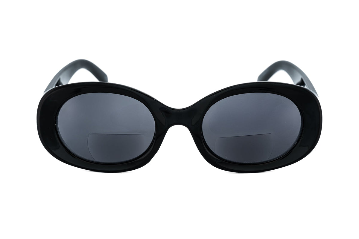 Boléro Orlena — Retro Oval Bifocal Sun Readers