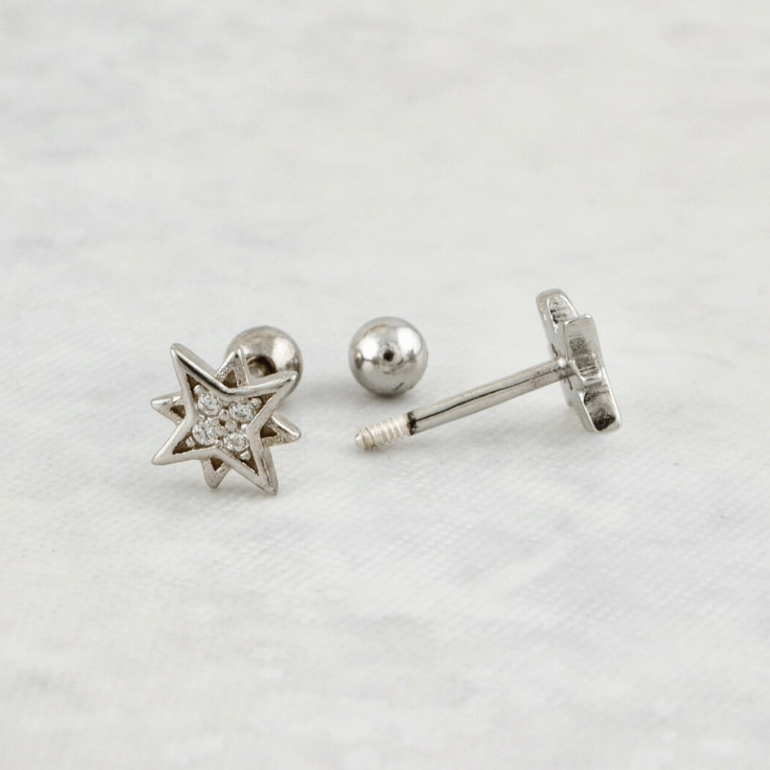Boucles d'oreilles Étoiles du Nord