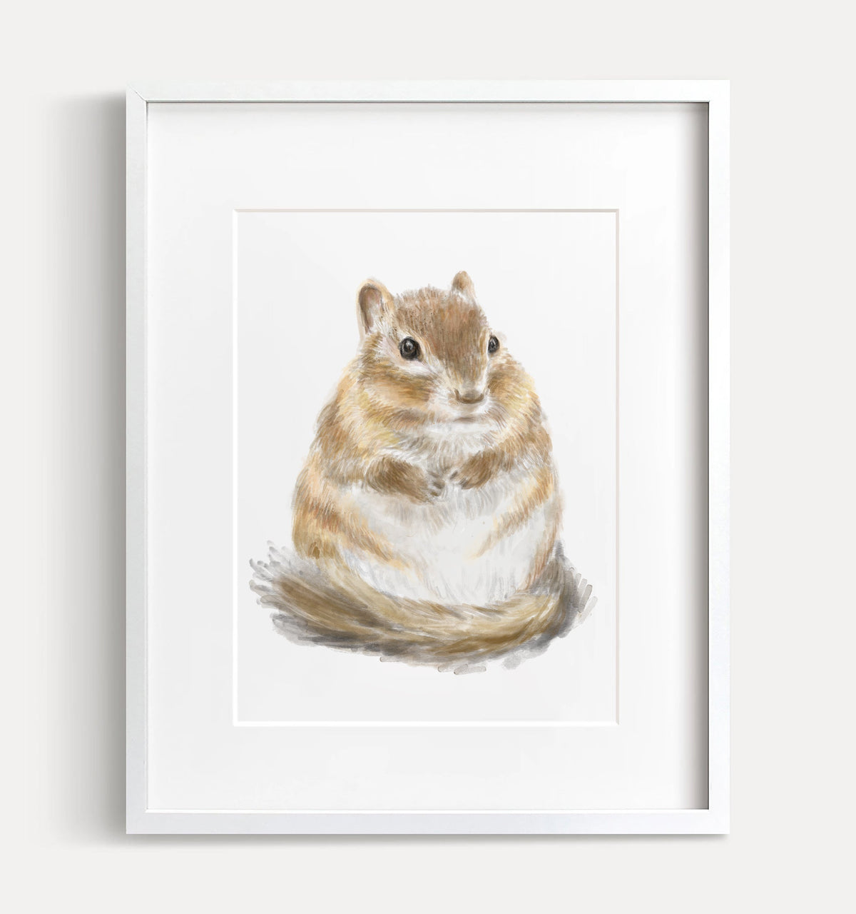 Chipmunk Art Print