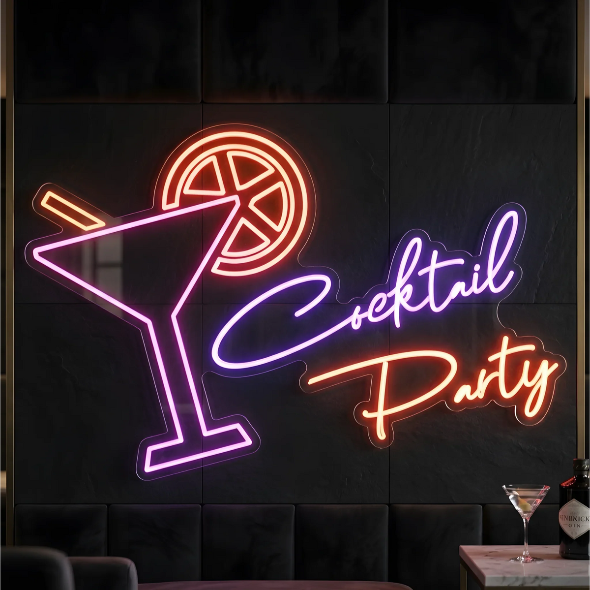Cocktail Party Neon Sign