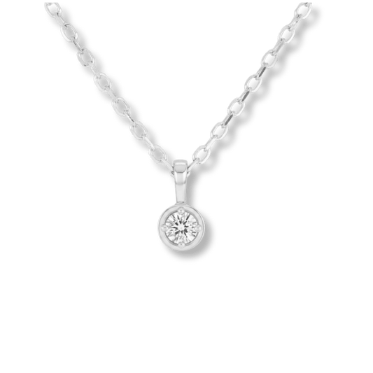Collier Classique en argent sterling