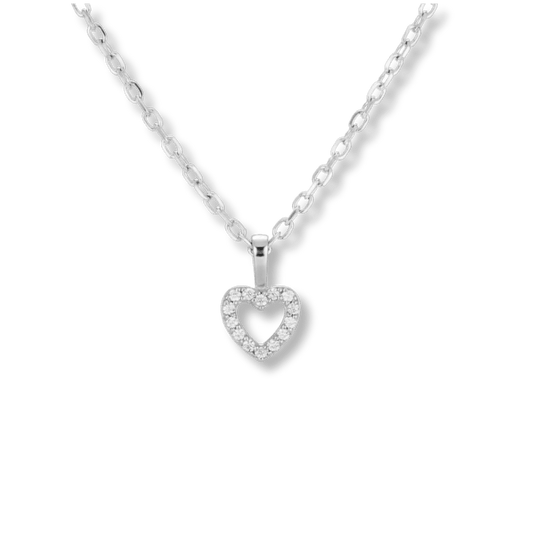 Collier Cœur en argent sterling