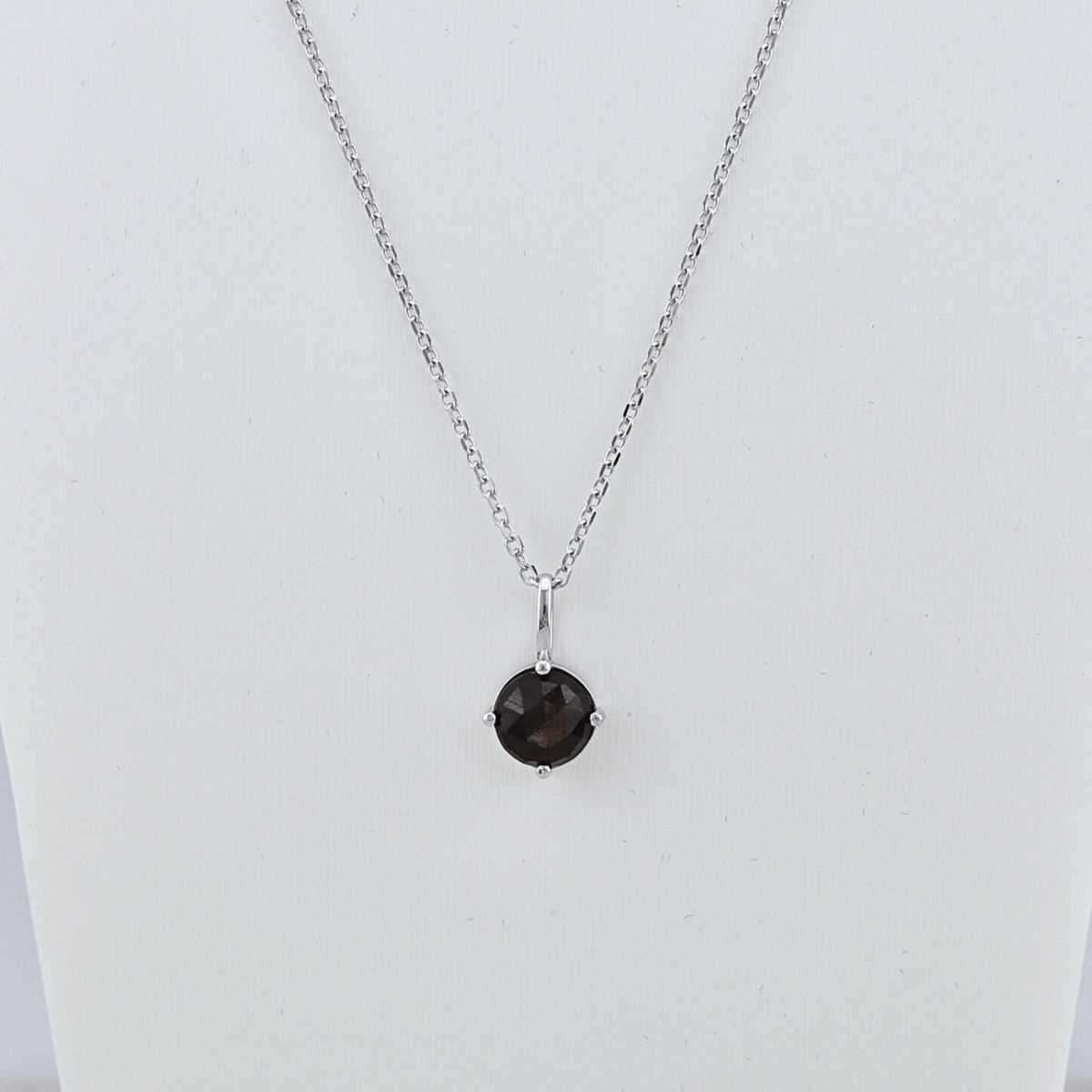 Collier et Saphir Doré en argent sterling