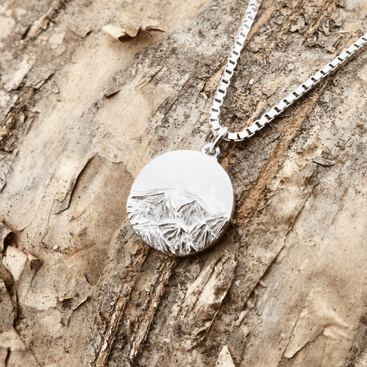 Collier Rocheuses canadiennes en argent sterling