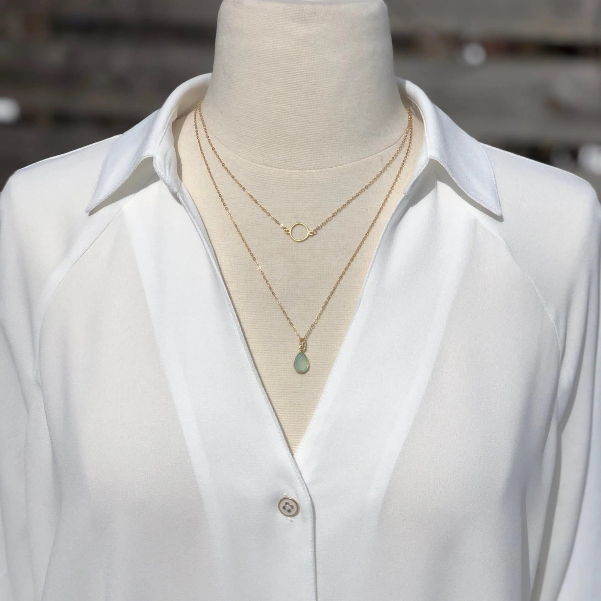 Golden Eternity Necklace