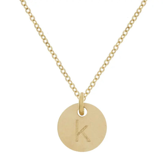 10K Yellow Gold Bud Necklace