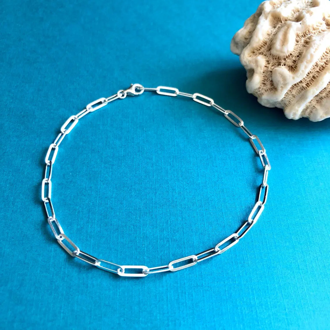 Paperclip Anklet