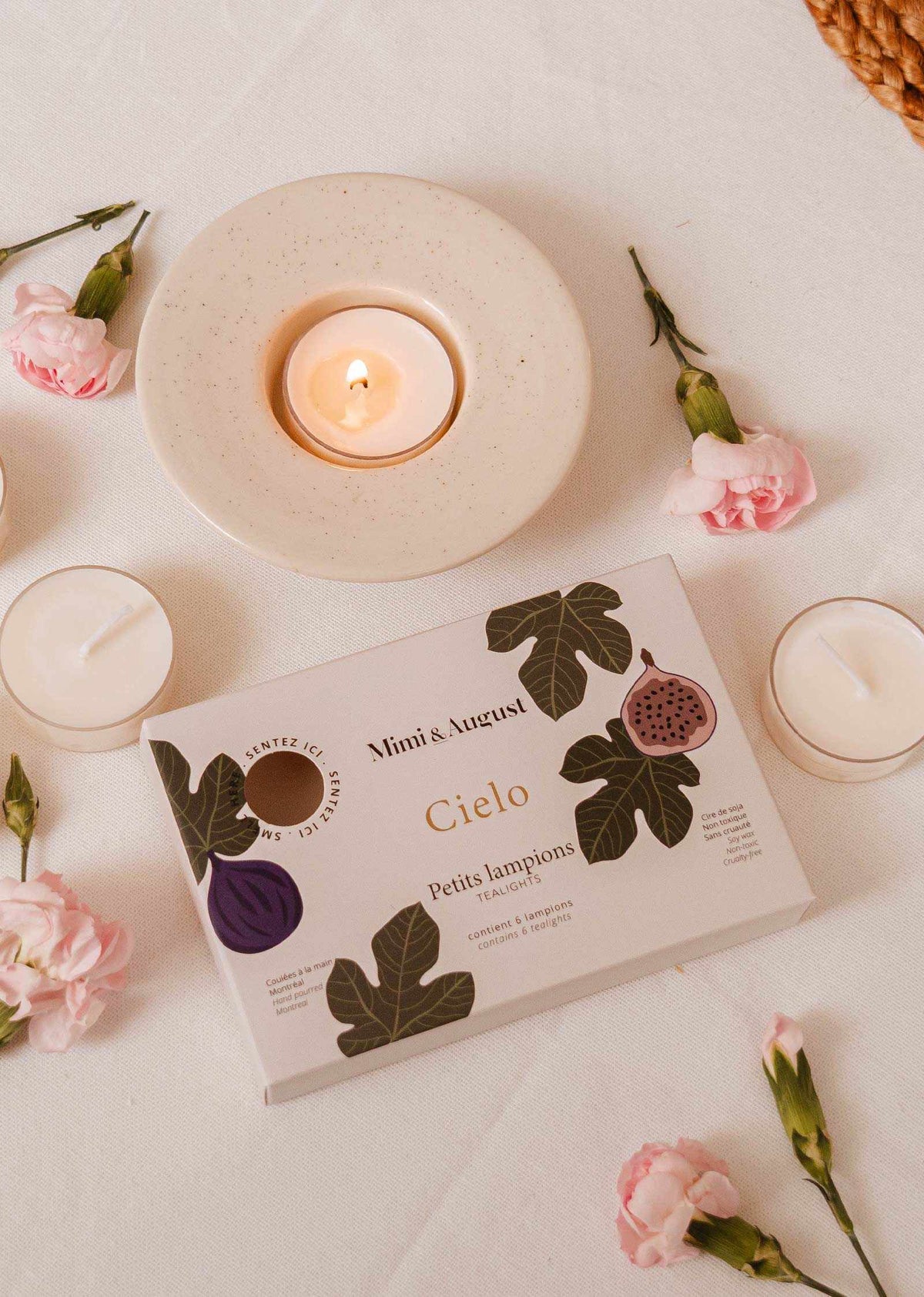 Cielo Tealight Candle Set