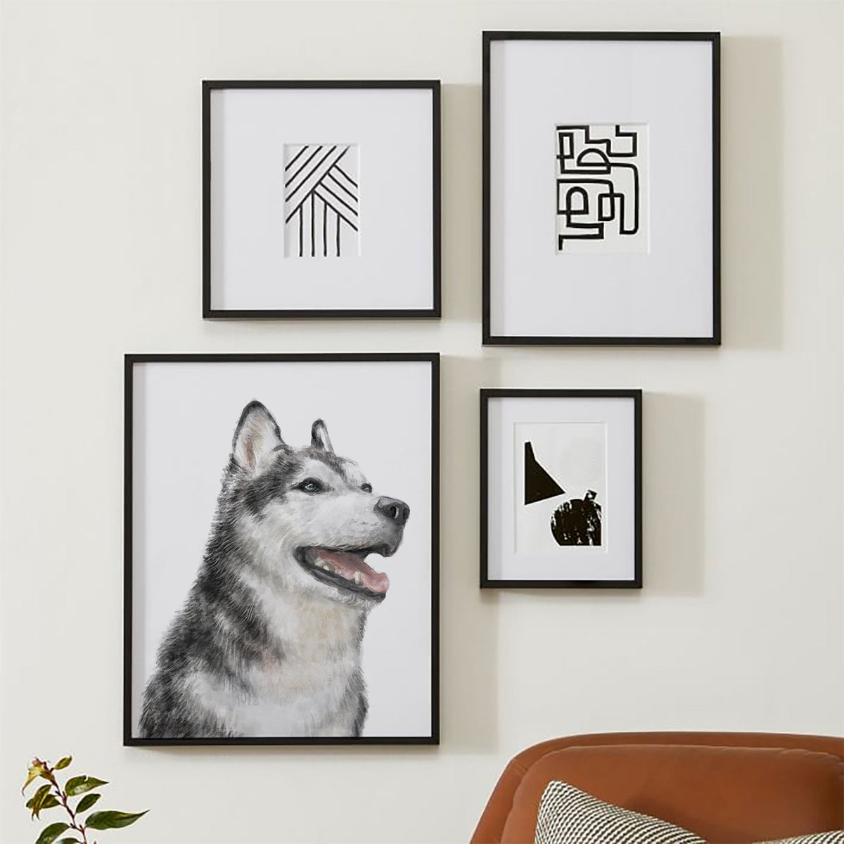 Husky Dog Art Print
