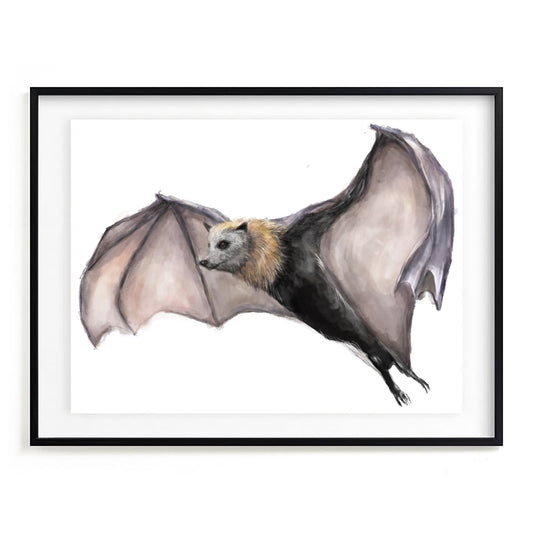 Bat Wall Art Print