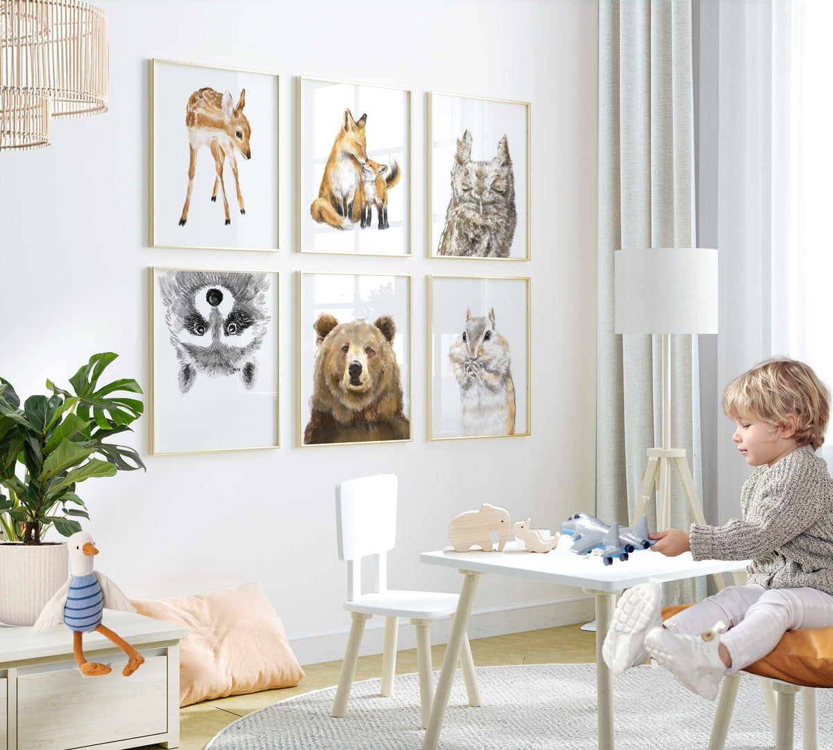 Raccoon Art Print
