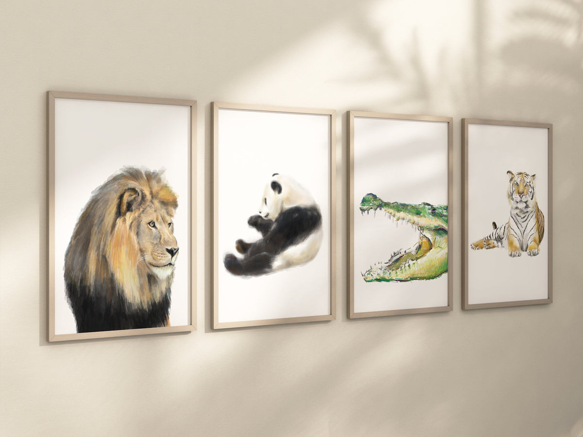 Lion Art Print