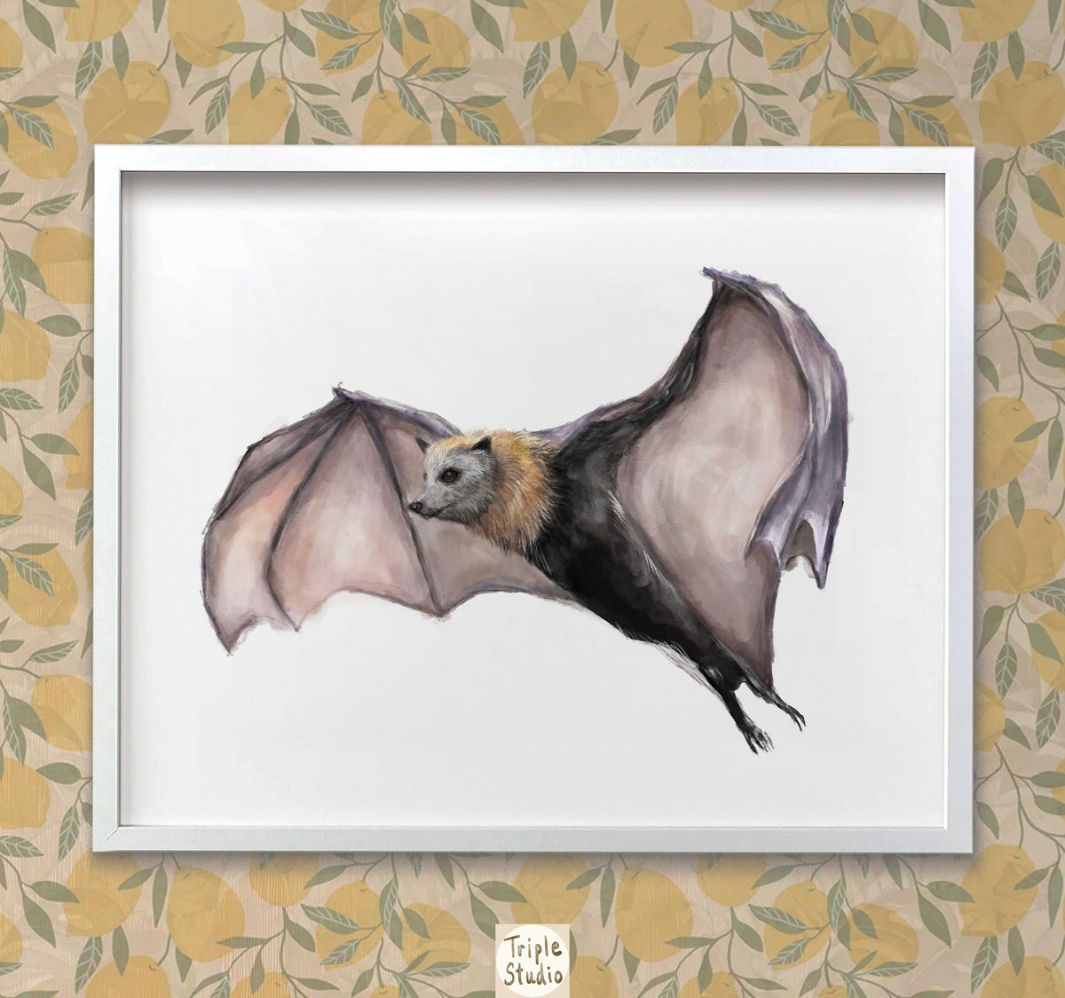 Bat Wall Art Print