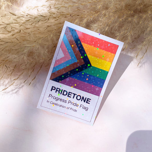 Pridetone Progress Flag | Pride Sticker