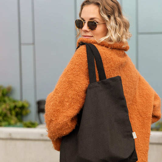 The Oversized Tote Bag - Black