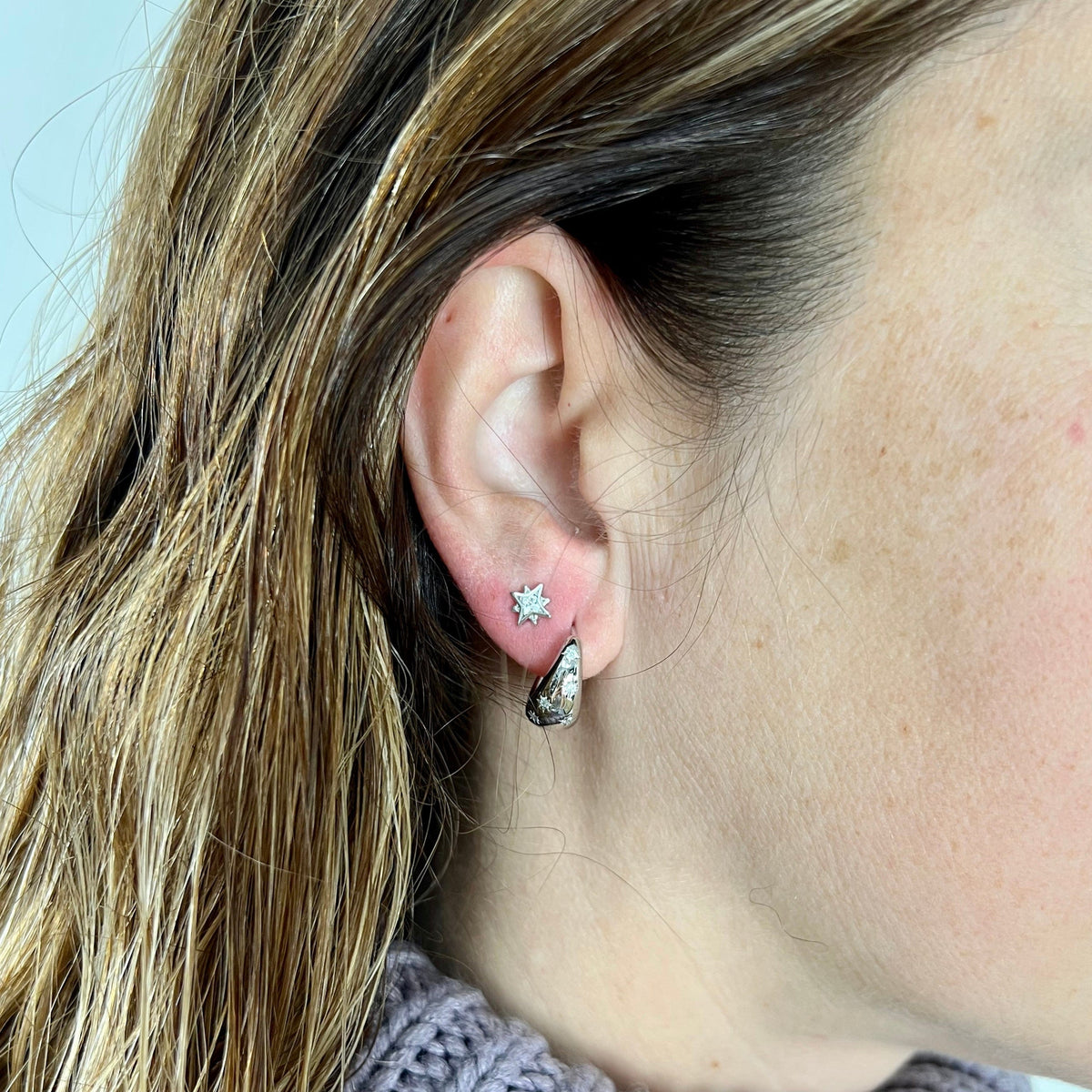 Boucles d'oreilles Étoiles du Nord