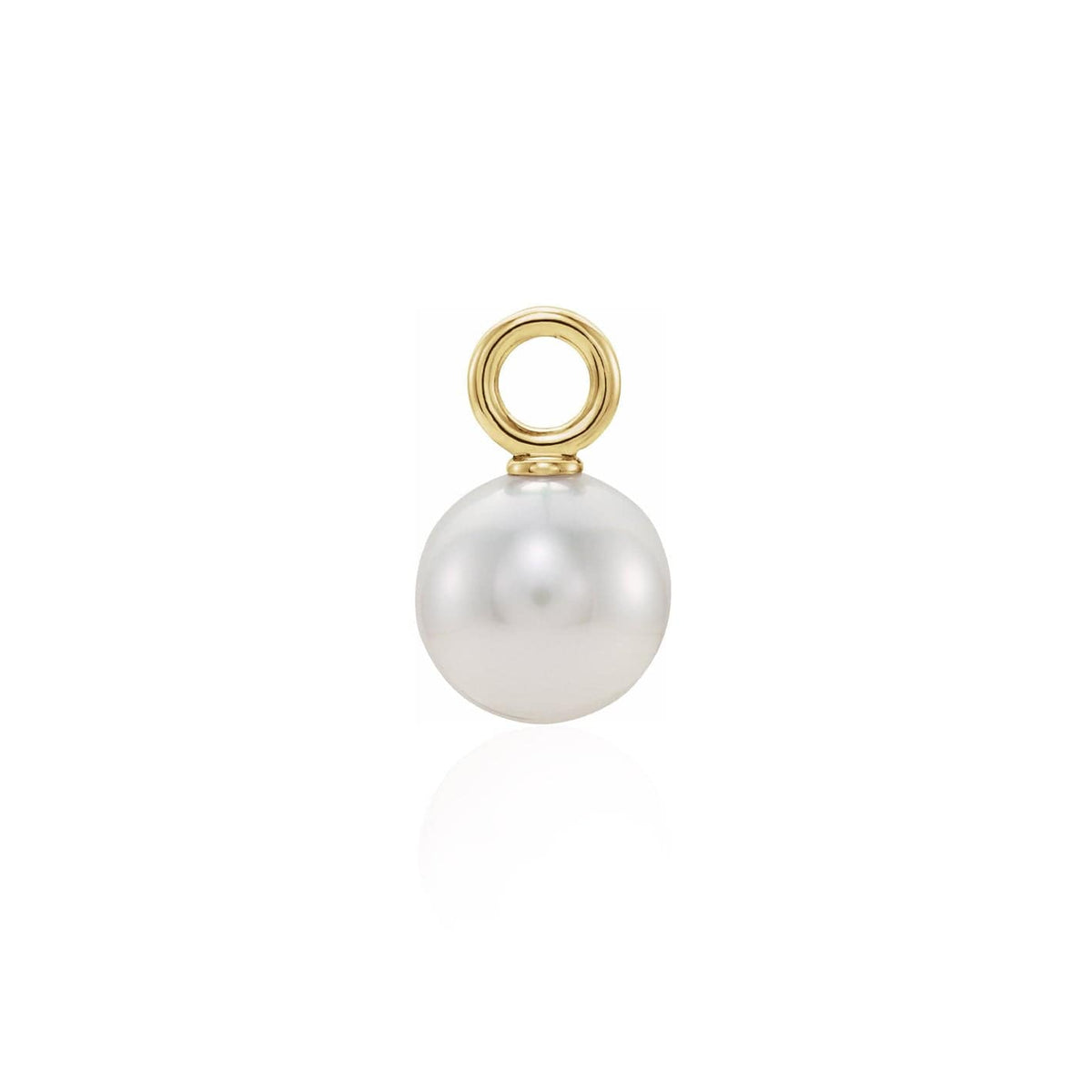 Pendentif perle d'eau douce et ou