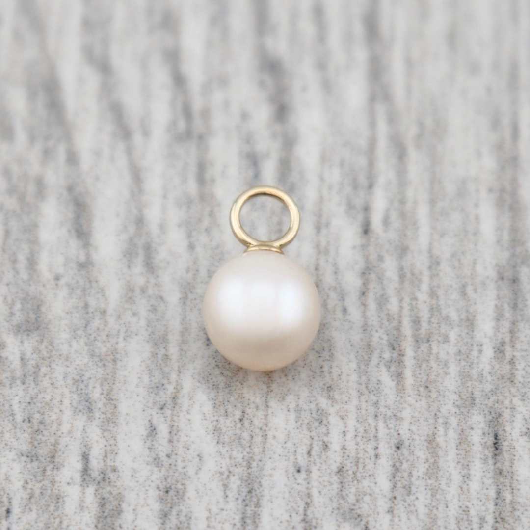 Pendentif perle d'eau douce et ou