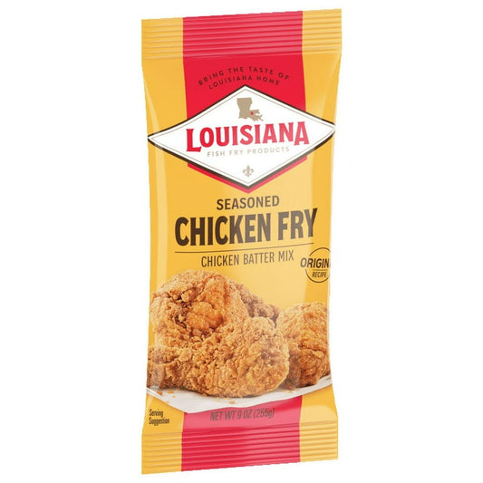 Louisiana Crispy Seasoned Chicken Fry Mix, 9oz
