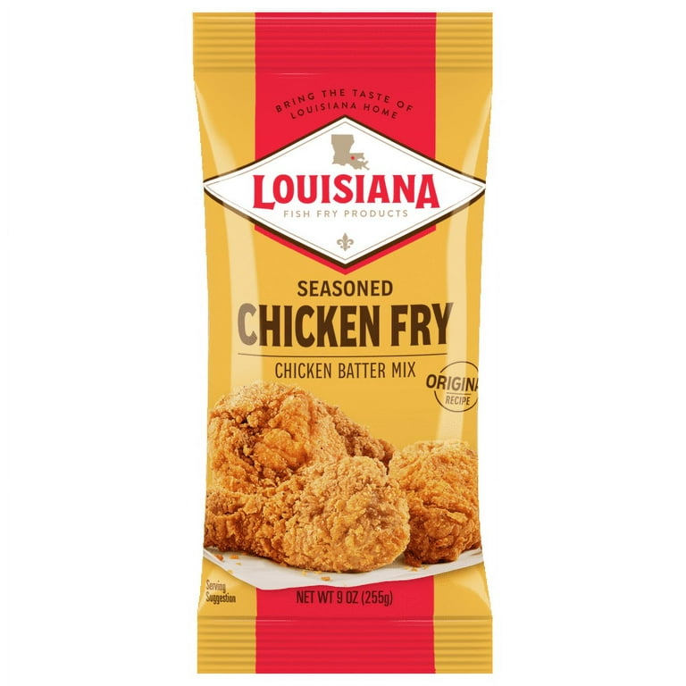 Louisiana Crispy Seasoned Chicken Fry Mix, 9oz