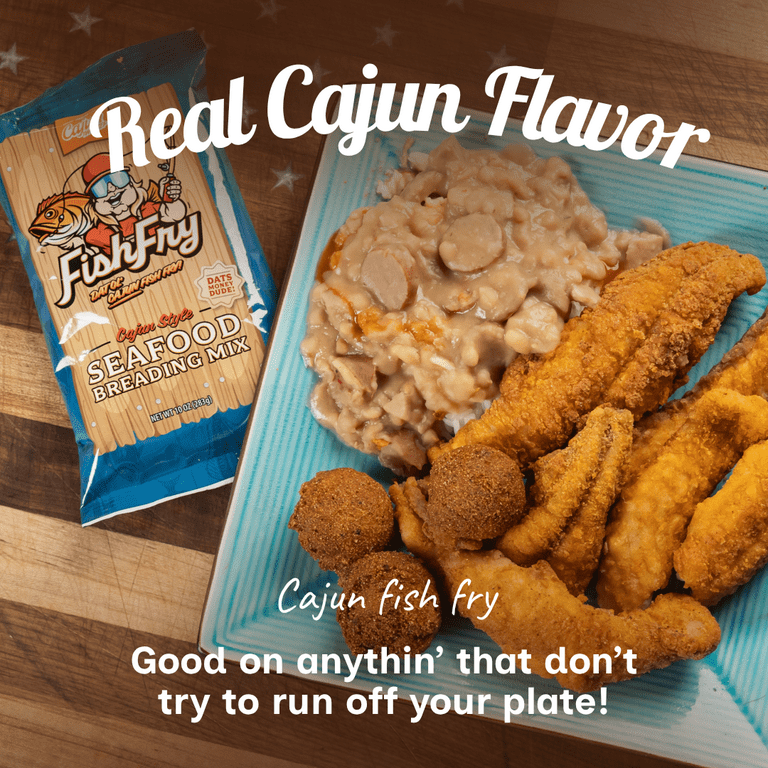 Cajun Two Step Fish Fry Batter, 10oz