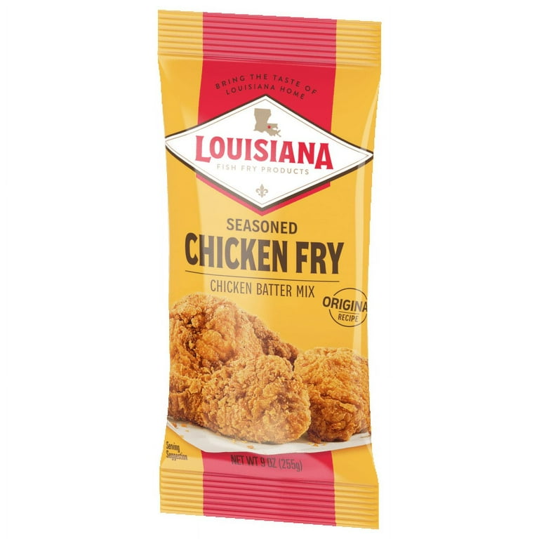Louisiana Crispy Seasoned Chicken Fry Mix, 9oz