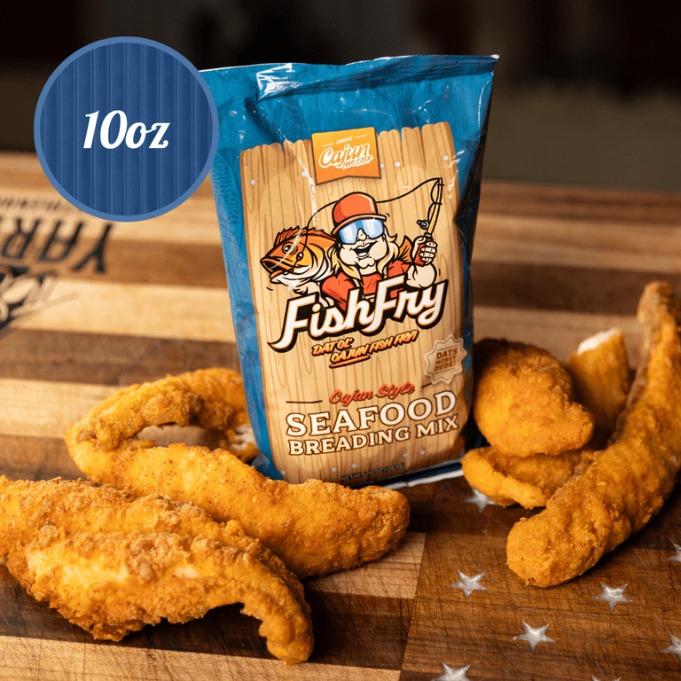 Cajun Two Step Fish Fry Batter, 10oz
