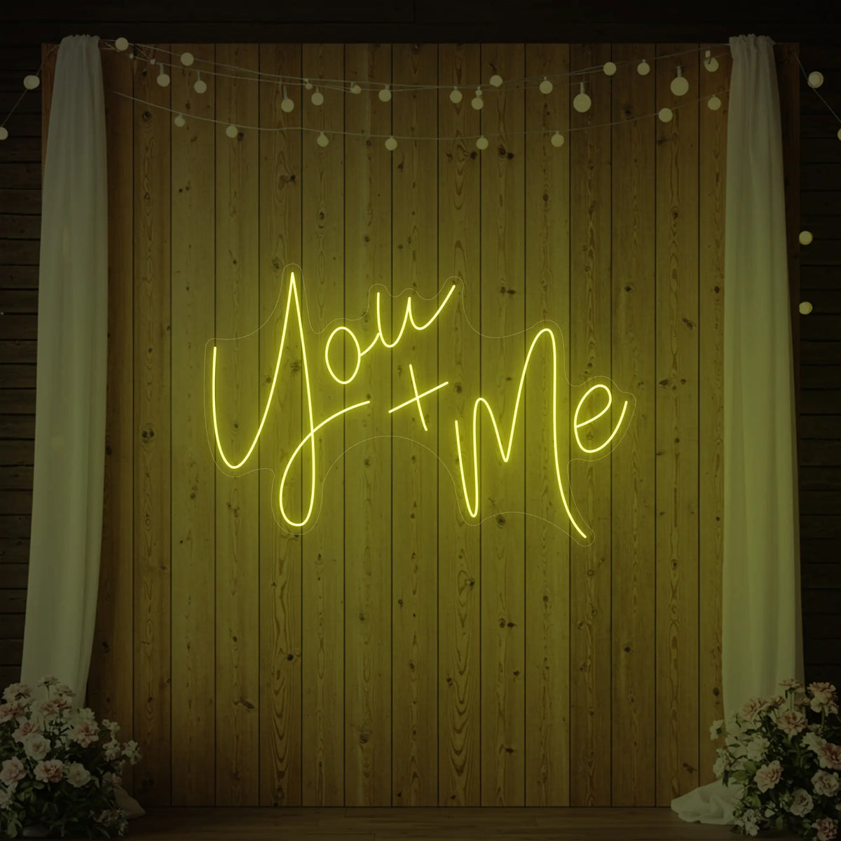 You+Me Neon Sign