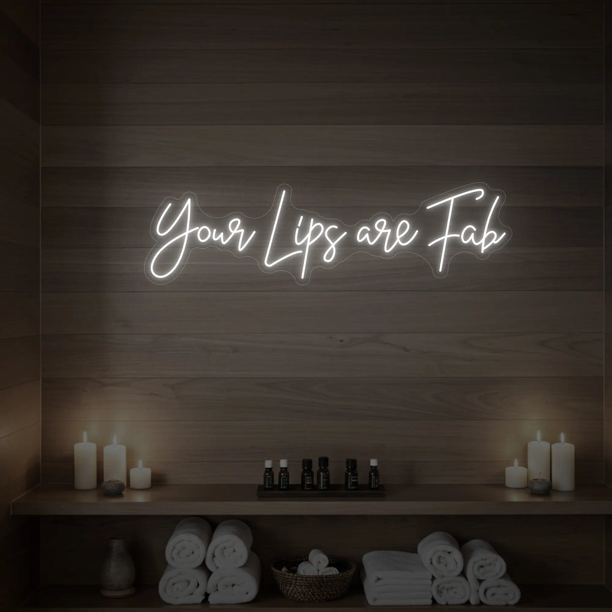 Your Lips Are Fab Neon Sign