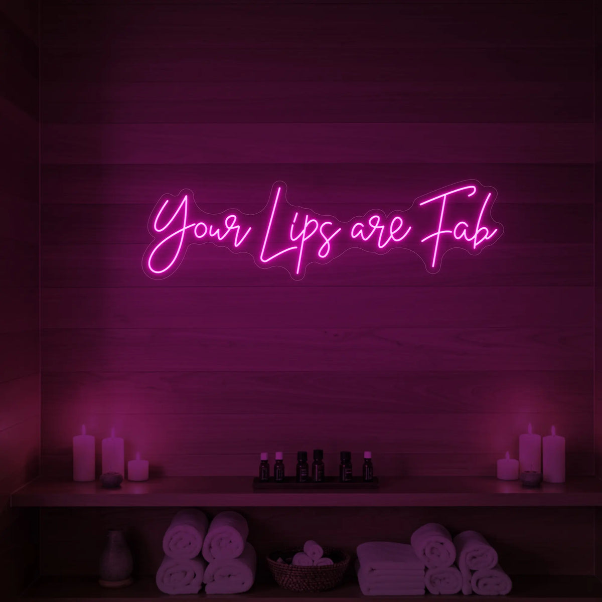 Your Lips Are Fab Neon Sign